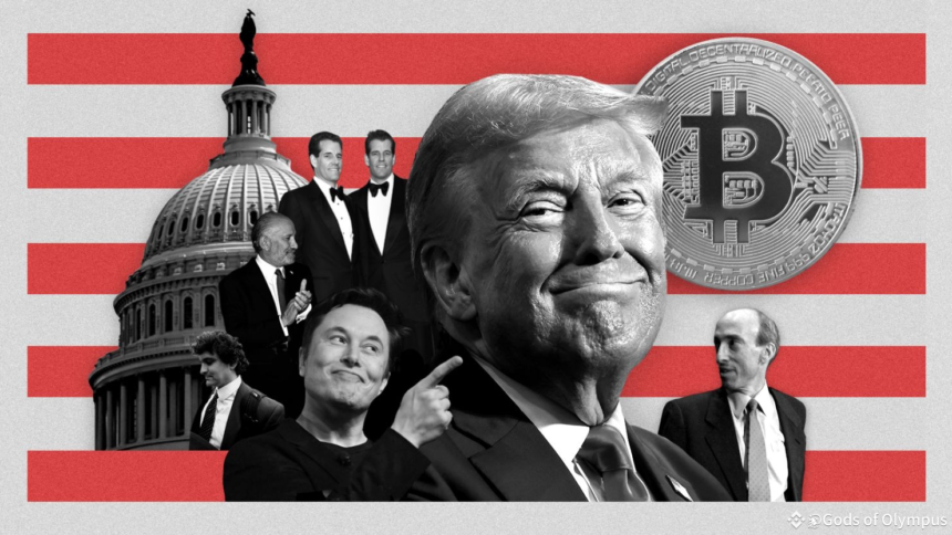 Blockchain Political Collectibles Trump's Bitcoin