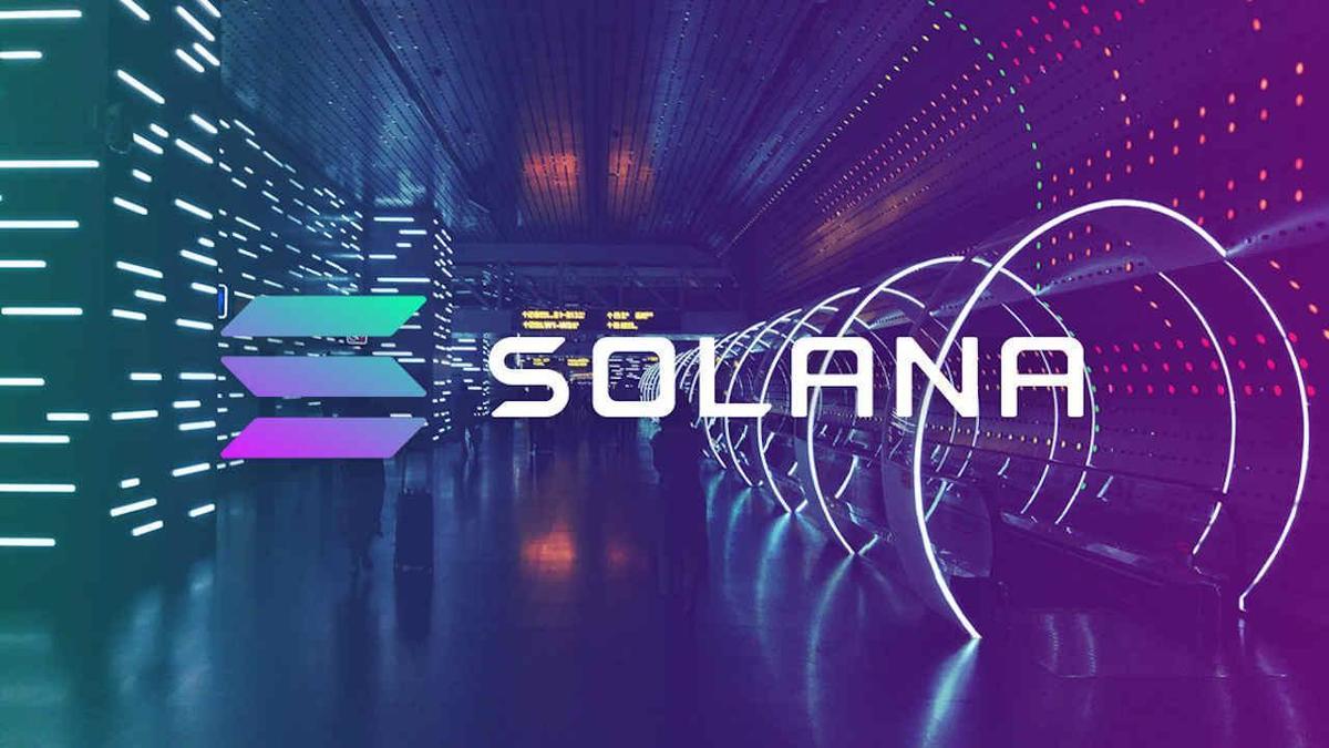 The Solana cryptocurrency