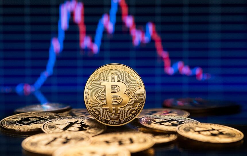 Bitcoin price evolution