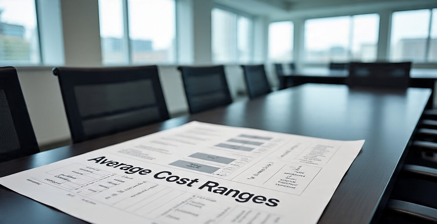 Average Cost Ranges for Different Audit Types