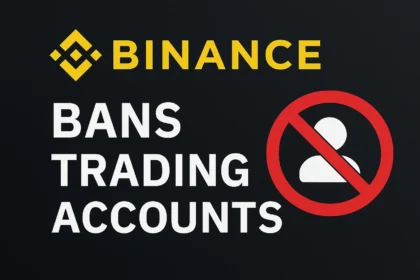 Binance Bans Trading Accounts