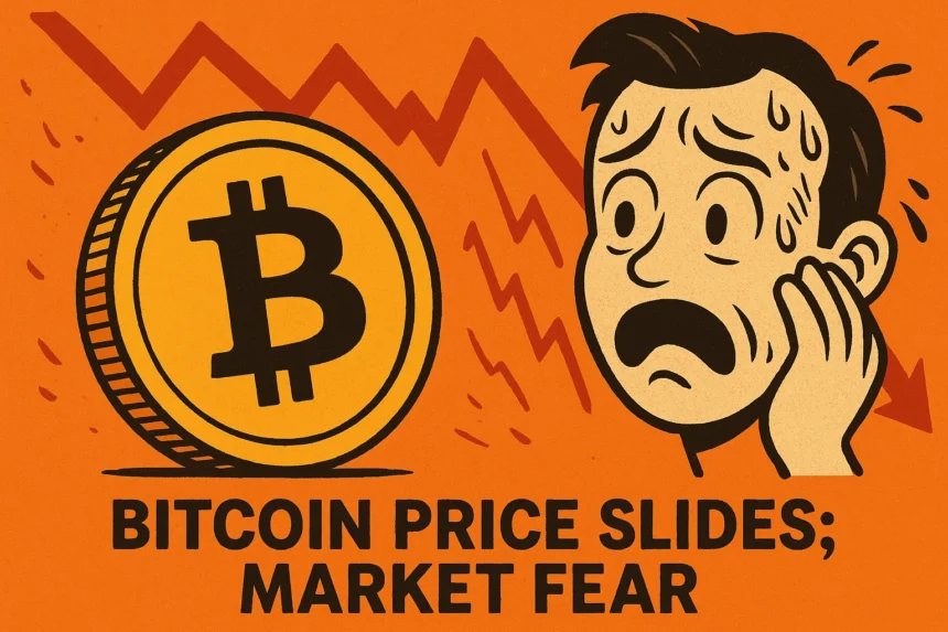 Bitcoin Price Slides Market Fear