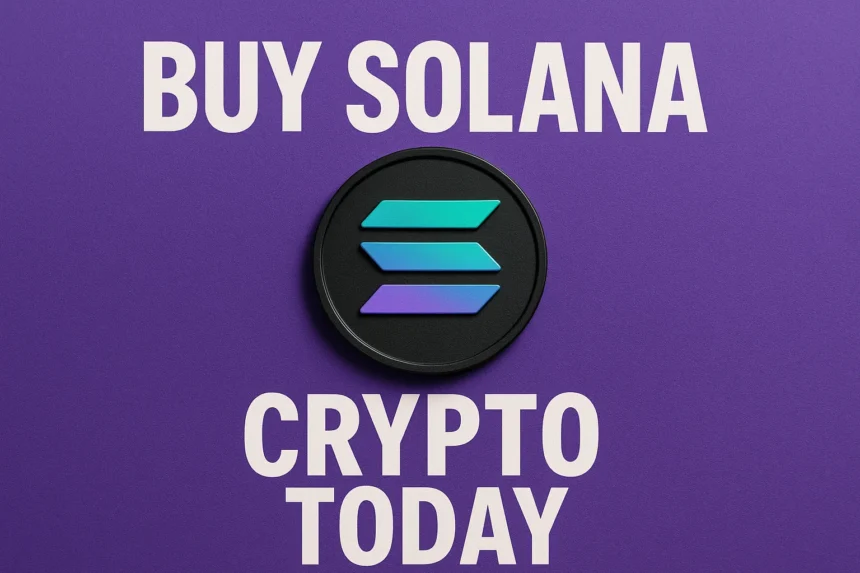 Buy Solana Crypto Today