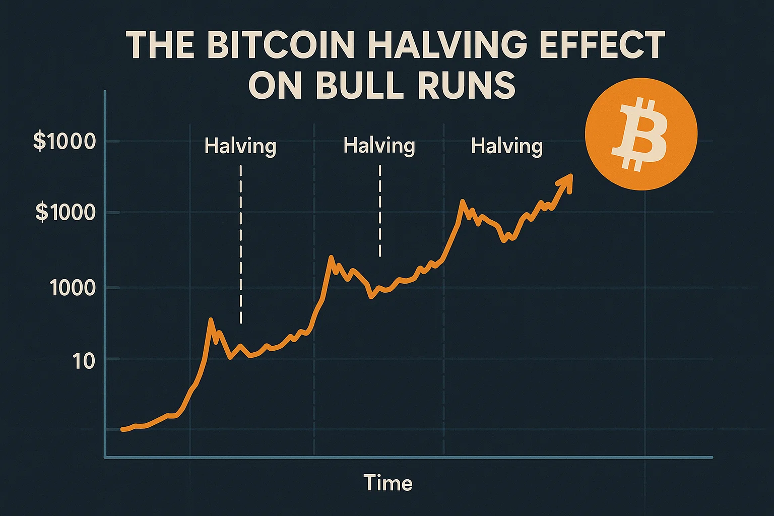 The Bitcoin Halving Effect on Bull Runs