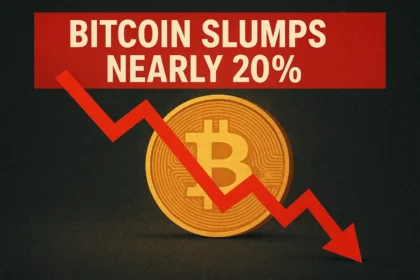 Bitcoin Slumps Nearly 20%