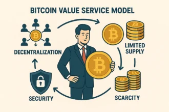 Bitcoin value service model