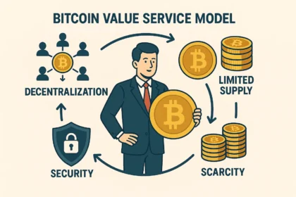 Bitcoin value service model