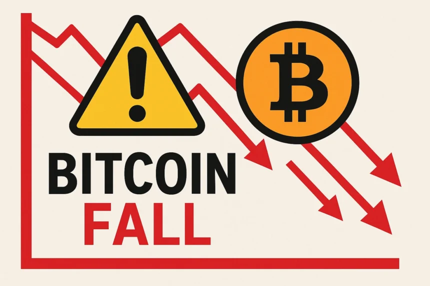 Bitcoin's fall warning signal