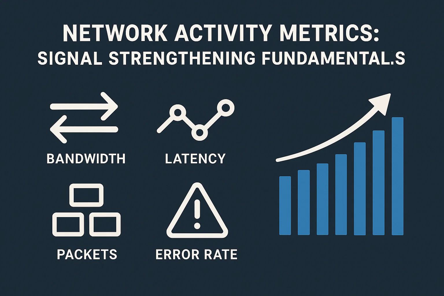 Network Activity Metrics Signal Strengthening Fundamentals