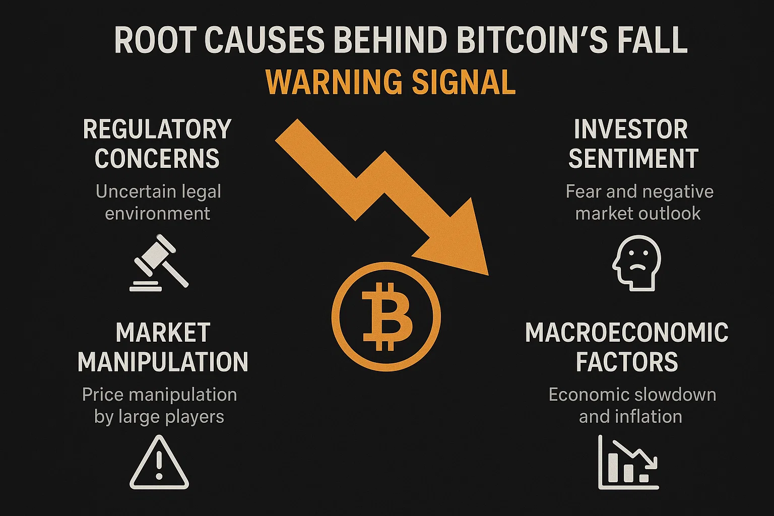 Root Causes Behind Bitcoin's Fall Warning Signal