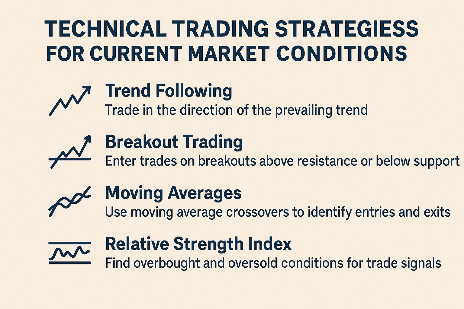 Technical Trading Strategies for Current Market Conditions
