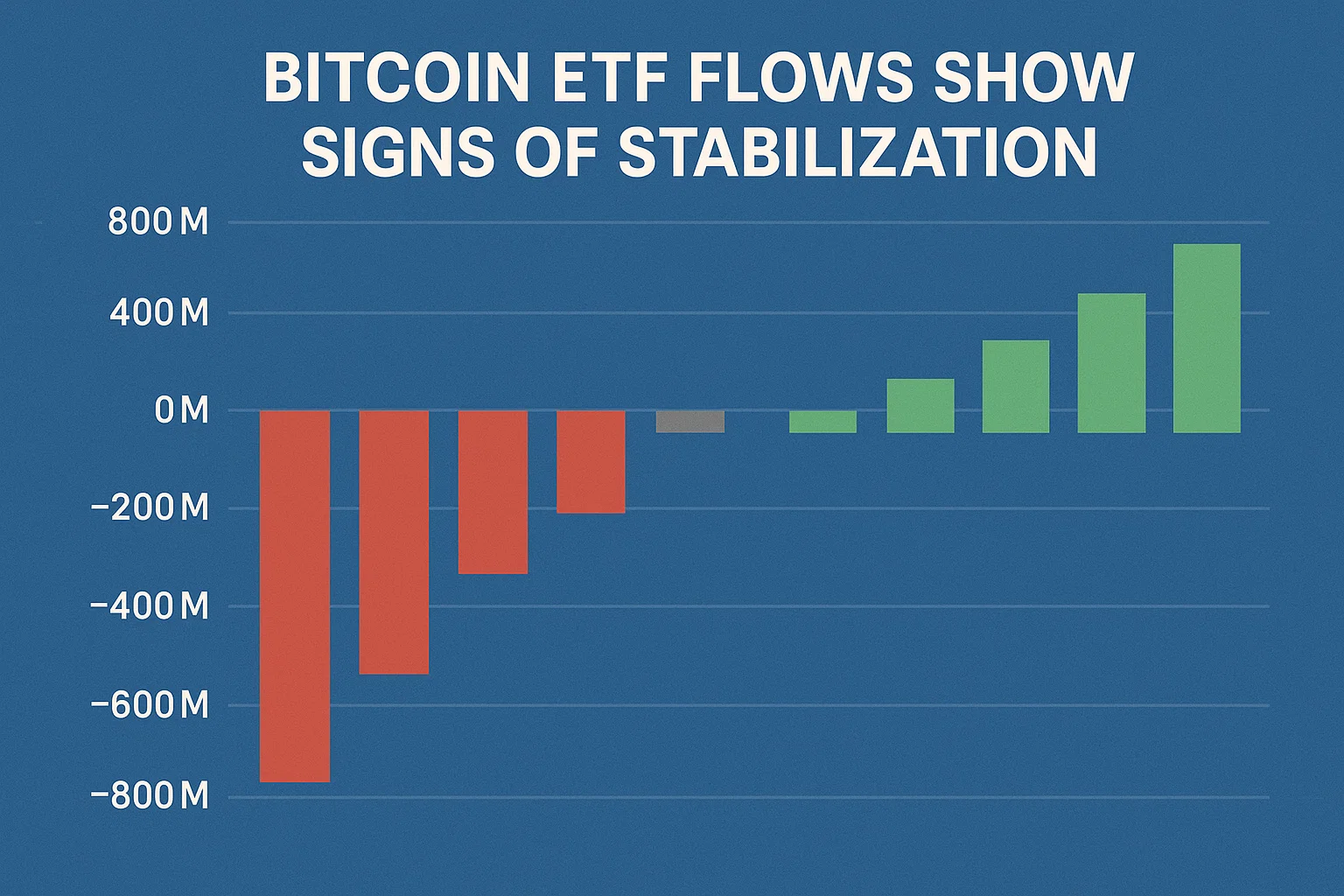 Bitcoin ETF Flows Show Signs of Stabilization