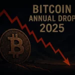 Bitcoin annual drop 2025