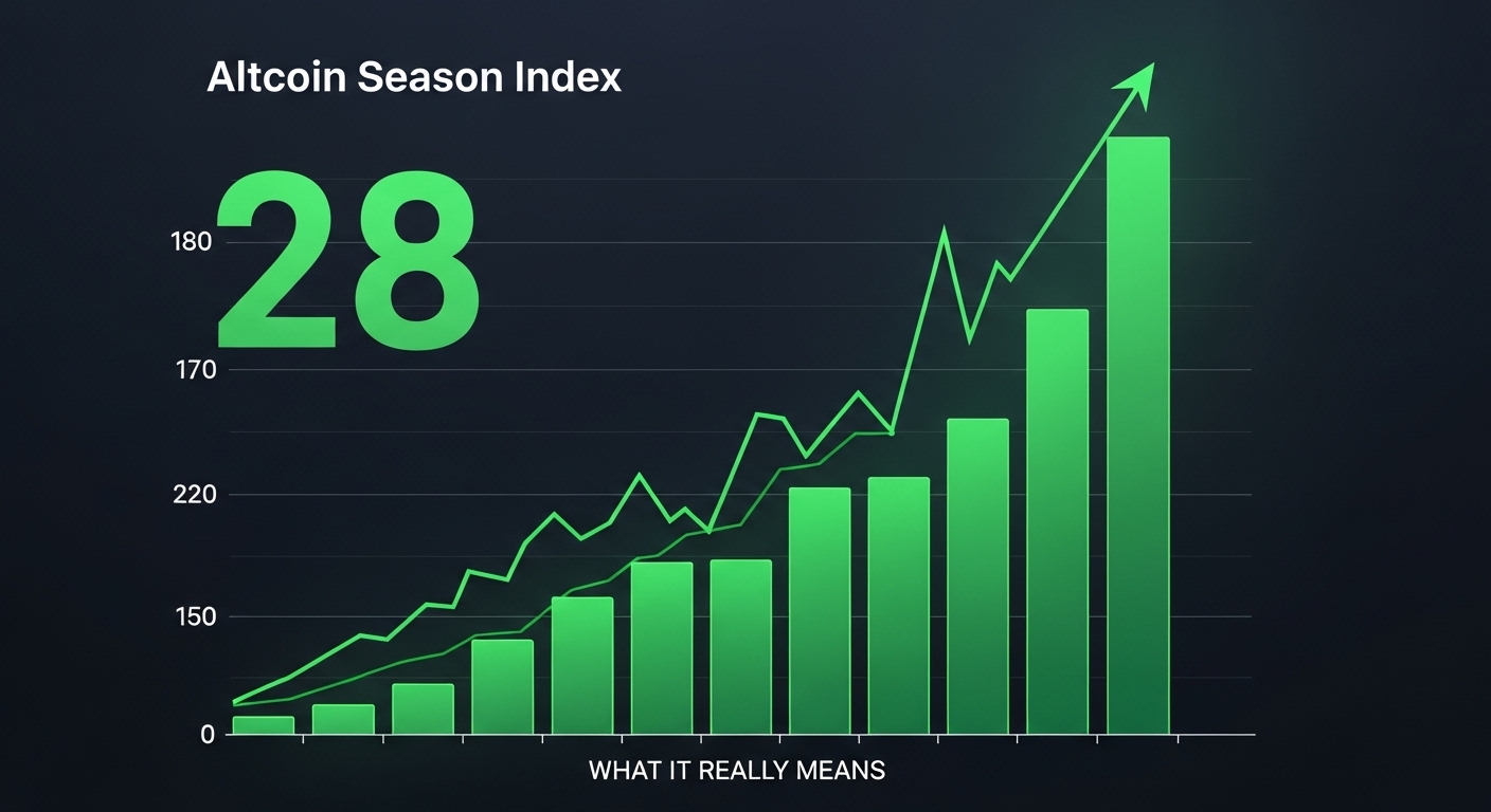 Altcoin Season Index Surges to 28 What It Really Means