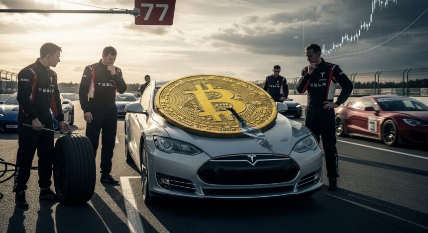 Tesla’s Bitcoin Bet Hits a Speed Bump but Signals Long-Term Strategy