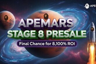 APEMARS Stage 8 Presale Final Chance for 8,100% ROI