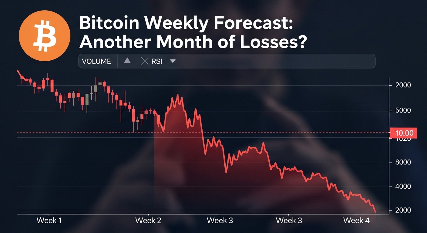 Bitcoin Weekly Forecast Another Month of Losses