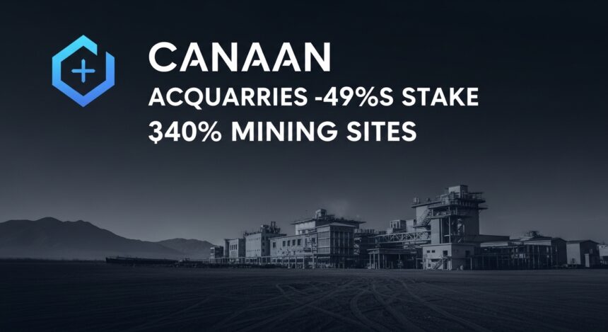 Canaan Acquires 49% Stake in 3 Texas Mining Sites for $40M