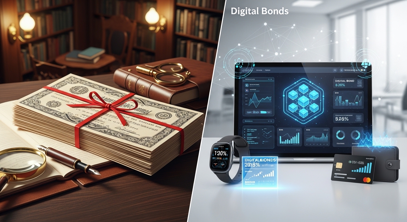Comparison Traditional Bonds vs. Digital Bonds