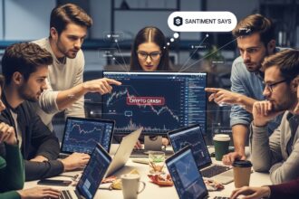 Crypto Retail Investors Meta-Analyze Crypto Crash, Santiment Says