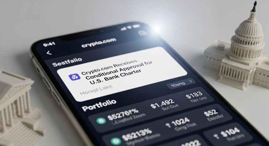Crypto.com Receives Conditional Approval for U.S. Bank Charter
