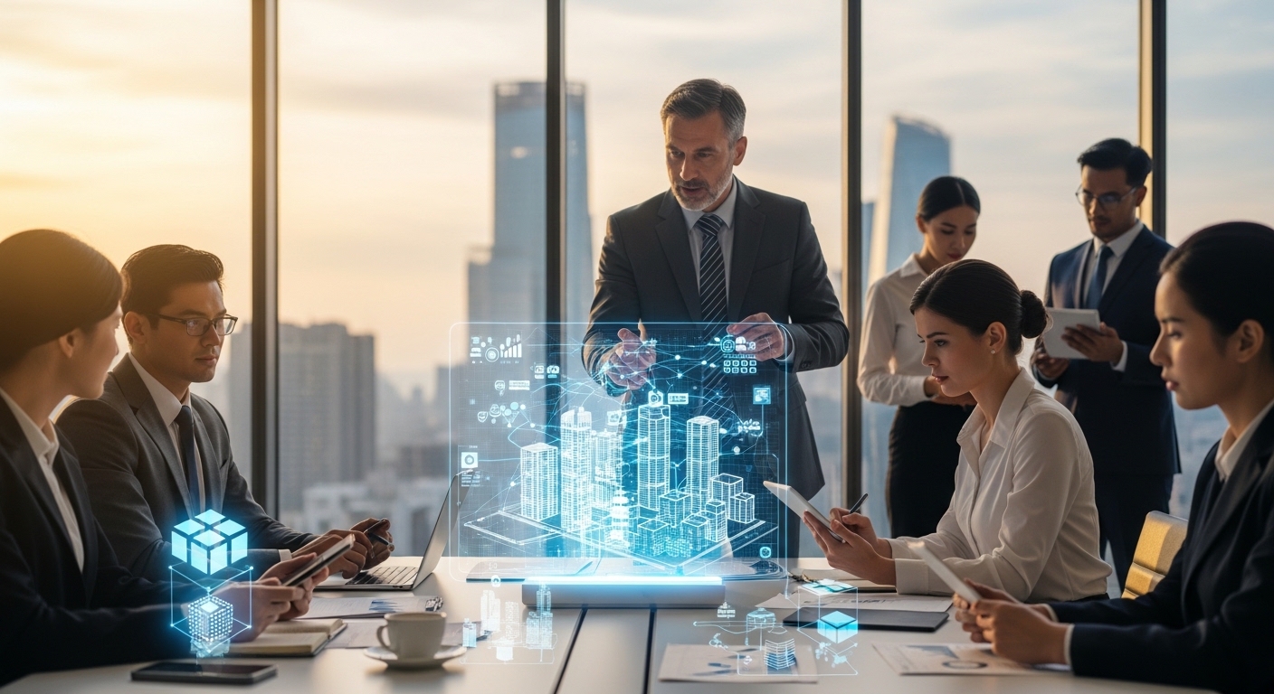 Institutional Adoption of Blockchain in Real Estate