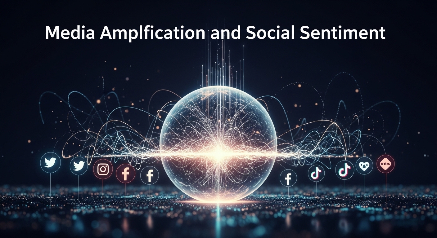Media Amplification and Social Sentiment