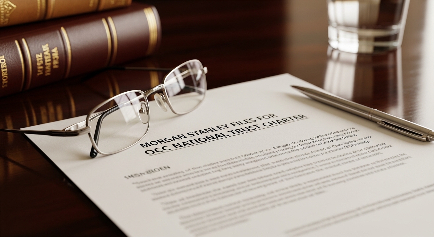 Morgan Stanley Files for OCC National Trust Charter