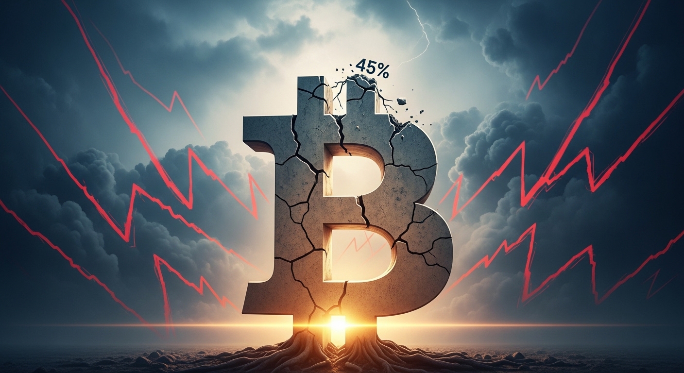 The Role of Long-Term Conviction When Bitcoin Falls 45%